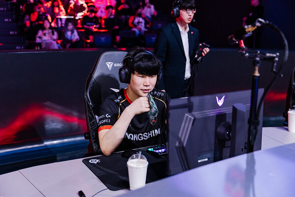'칼릭스' 선현빈. ⓒLCK