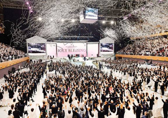 4월 12일 경기도 가평 청심평화월드센터에서 ‘2025 효정 천주축복식’이 열렸다.&nbsp;