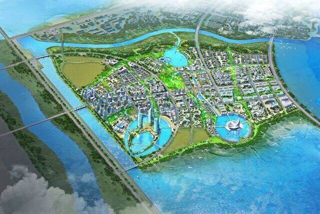 새만금 스마트 수변도시 조감도. 전북개발공사 제공