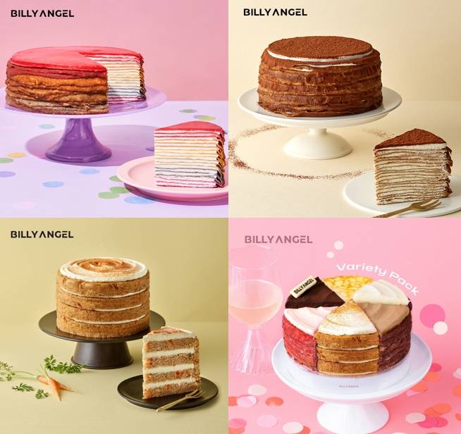 그레닉스의 빌리엔젤 케이크들. 그레닉스 제공