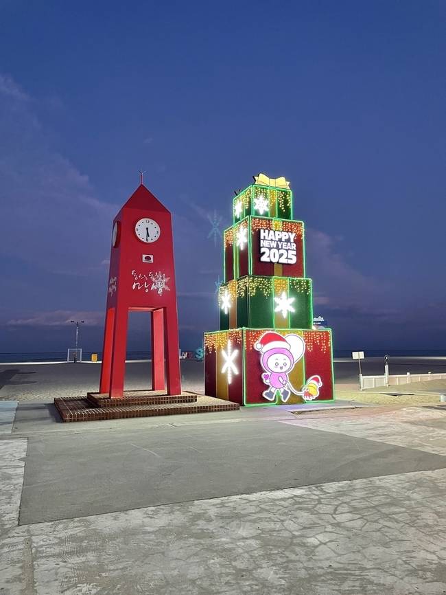 ▲ 망상해변 모습