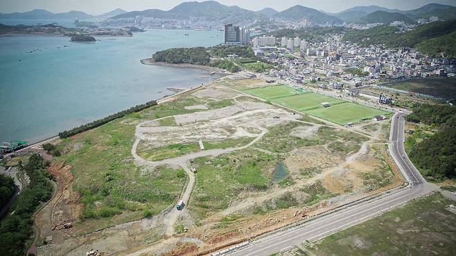 ▲ 주 행사장이 될 진모지구 [연합뉴스]