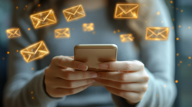 공신력 있는 정부 기관이나 단기 아르바이트 공고를 사칭한 피싱 문자가 급증하고 있다.  피싱 내용도 정교해지고 있어 소비자 주의가 필요하다. <사진=미드저니>