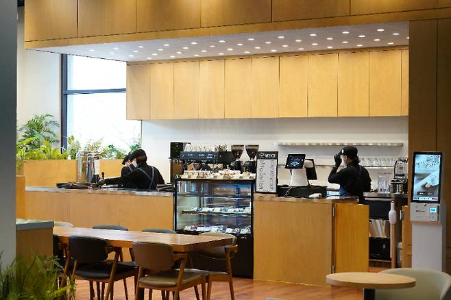 청남대 내 휴게음식점 '카페 더 청남대'. 청남대관리사업소 제공