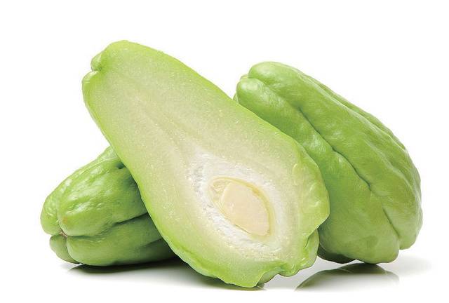 차요테는 무와 오이를 합친 맛을 지녀 무의 대체작물로 주목받고 있다.