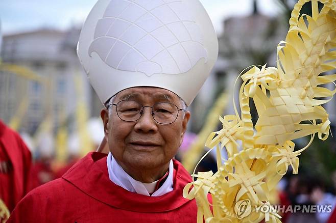 유흥식 추기경 [AFP=연합뉴스 자료사진. 재판매 및 DB 금지]