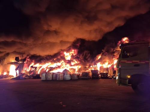 음성 화재 현장  [음성소방서 제공. 재판매 및 DB 금지]