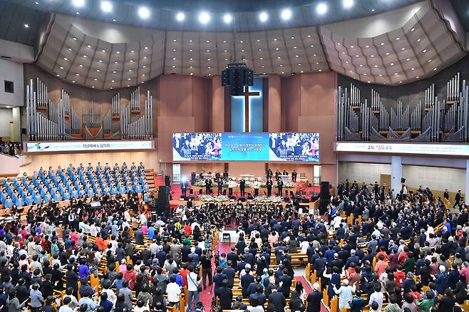 한국기독교 140주년 기념대회 [한교총 제공. 재판매 및 DB 금지]