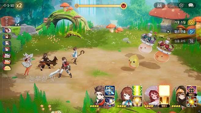 더욱 정교하게 구현된 턴제 전투 시스템.