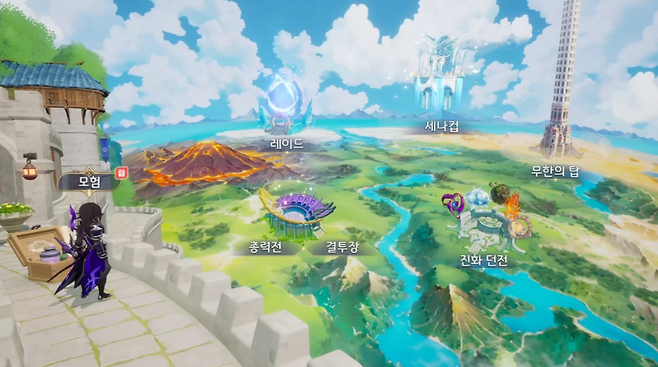 '세븐나이츠 리버스'의 다양한 즐길거리.