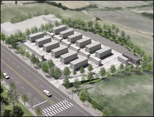 LS일렉트릭 제주 한림읍 ESS 사업 현장 조감도.(사진=LS일렉트릭)