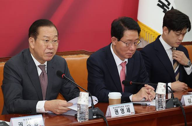 국민의힘 권영세 비상대책위원장 /연합뉴스