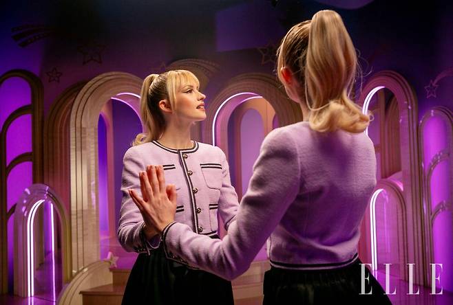 캠페인 영상 속 앙젤의 모습.