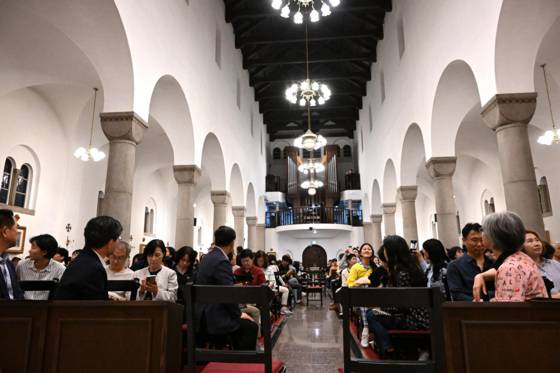 지난해 정동야행 프로그램 중 하나인 성공회 서울주교좌성당 파이프오르간 연주 모습. /사진=서울 중구