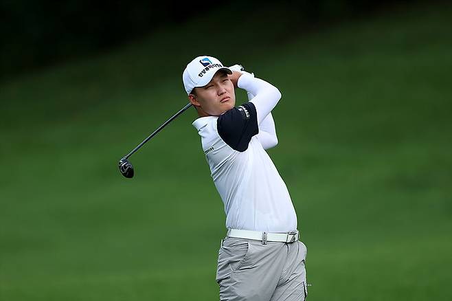 [서울=뉴시스] 한국프로골프(KPGA) 투어의 강태영. (사진=KPGA 홈페이지 캡처)