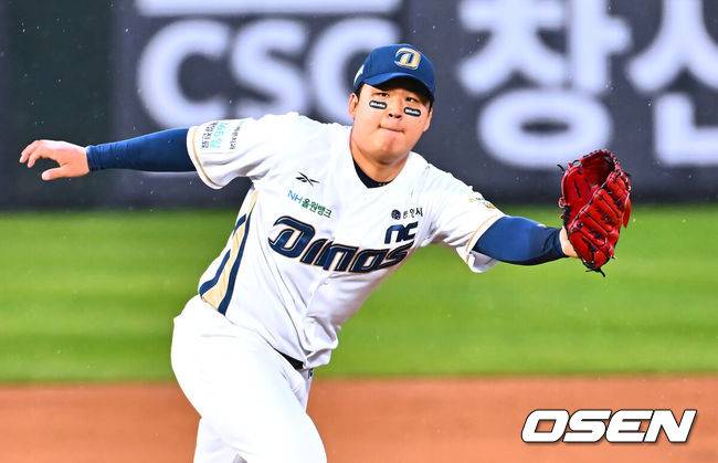 [OSEN=부산, 이석우 기자] NC 다이노스 신민혁 062 2025.04.12 / foto0307@osen.co.kr