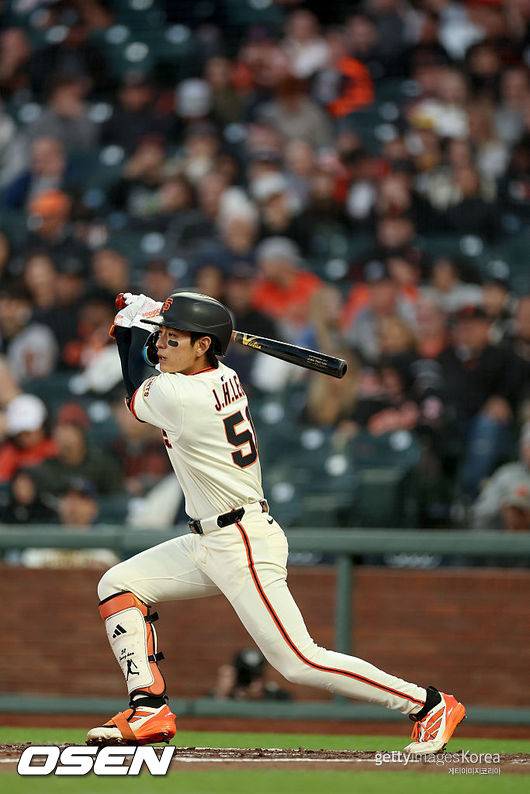 [사진] 샌프란시스코 자이언츠 이정후. ⓒGettyimages(무단전재 및 재배포 금지)