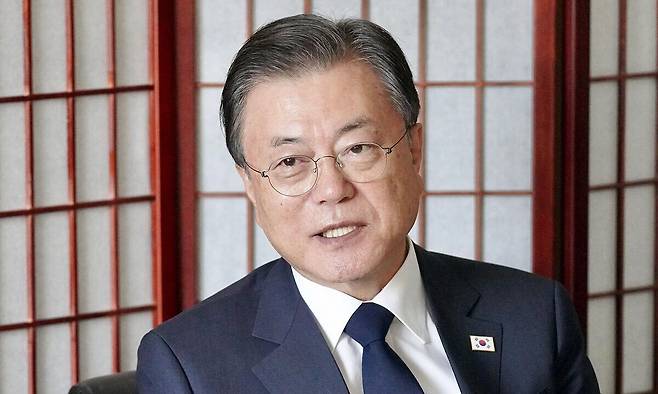 문재인 전 대통령. 연합뉴스