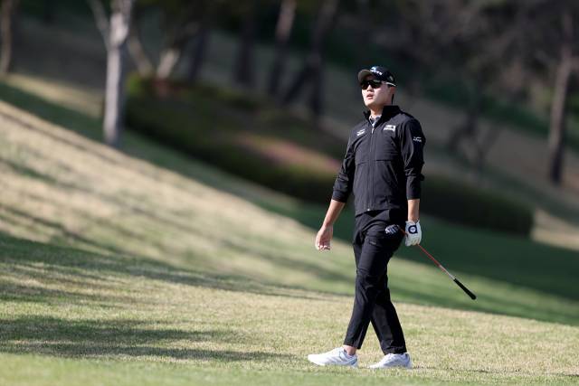 단독 선두에 나선 강태영. 사진 제공=KPGA
