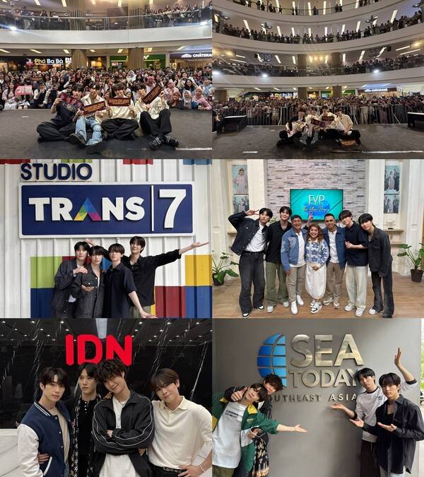 ▲ 인도네시아 자카르타에서 첫 팬미팅을 벌인 어센트. 제공|뉴웨이즈컴퍼니