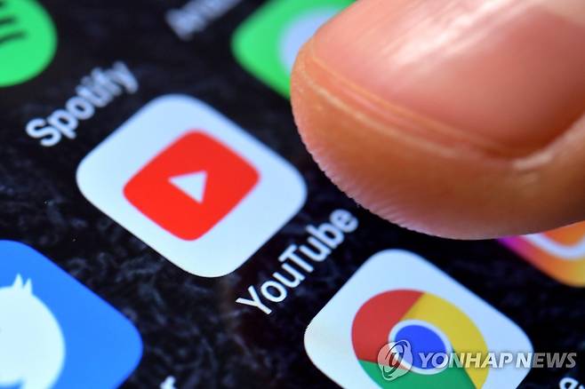 세계 최대 동영상 플랫폼 유튜브 [EPA 연합뉴스 자료사진. 재판매 및 DB 금지]