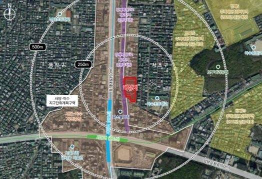 사당역세권 위치도 [서울시 제공. 재판매 및 DB 금지]