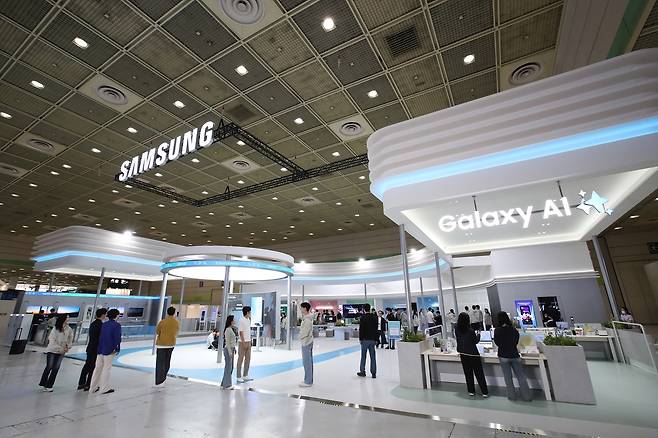 삼성전자 월드 IT 쇼 부스 [삼성전자 제공. 재판매 및 DB 금지]
