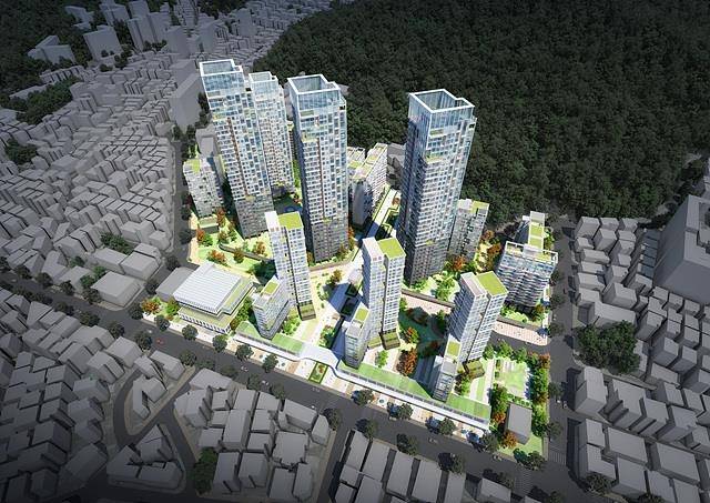 신통1차 시흥1구역 주택정비형 재개발사업 조감도 [금천구 제공. 재판매 및 DB 금지]