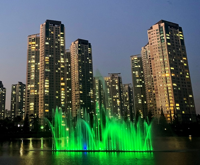 ▲ 해오름근린공원 수경시설 /사진제공=인천시