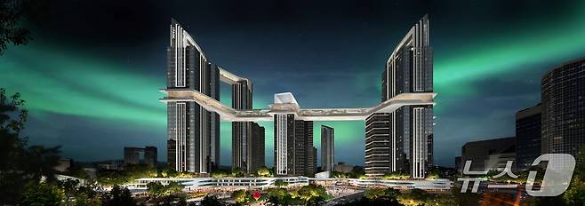 서울 용산정비창 전면1구역 예상 조감도 (HDC현대산업개발 제공)