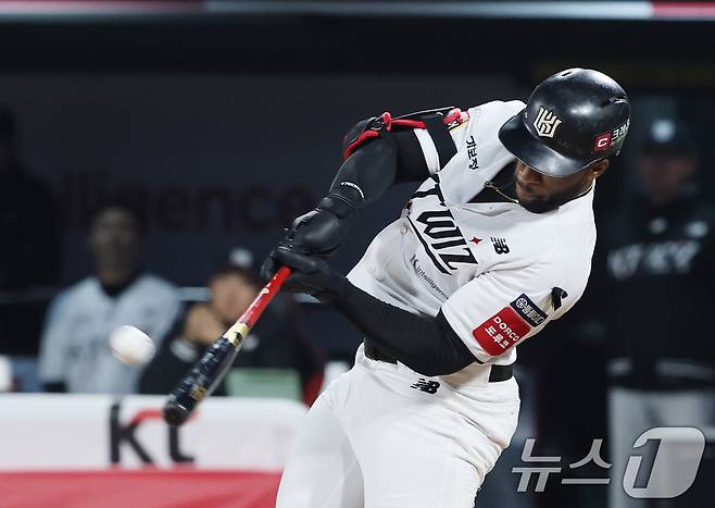 KT 위즈 멜 로하스 주니어. /뉴스1 DB ⓒ News1 김영운 기자