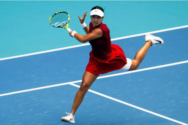 <지난 3월 마이애미오픈 때의 알렉산드라 이알라. WTA 투어>