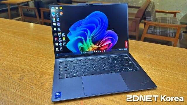 레노버 씽크패드 X9-14 1세대 아우라 에디션. (사진=지디넷코리아)