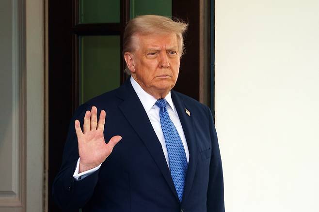 도널드 트럼프 미 대통령./EPA연합뉴스