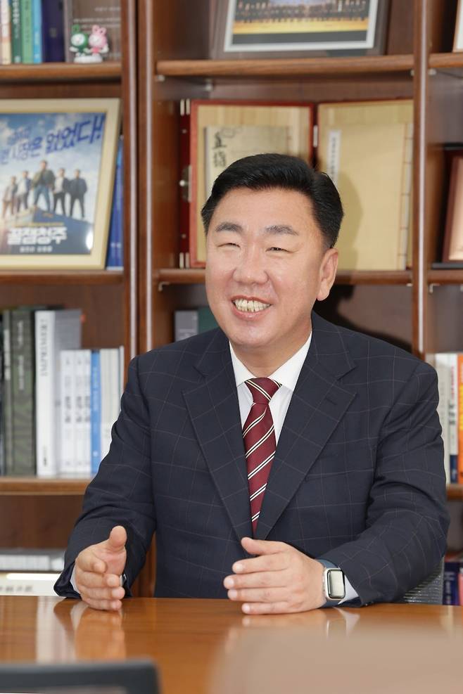 이범석 청주시장. 청주시 제공