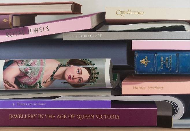 QueenVictoria, 2025, oil on canvas, 80.3x116.8cm(50P). 유아트스페이스 제공