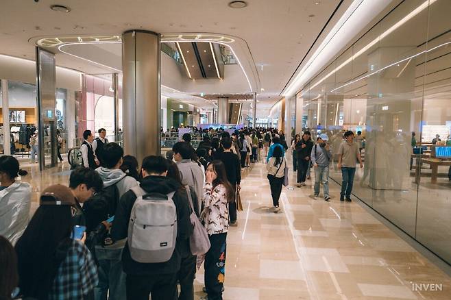 ▲ 이런 줄을 견뎌야 합니다