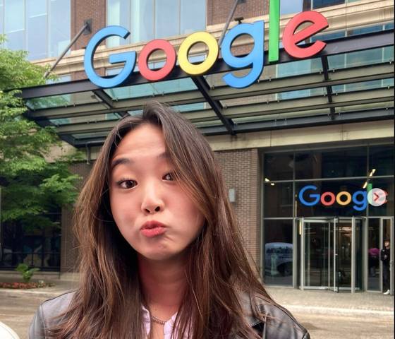 지난해 7월 구글을 퇴사하면서 기념 사진을 남긴 서가은. 그는 “진심으로 좋아하는 일에 도전하겠다”고 선언했다. [사진 서가은 인스타그램]