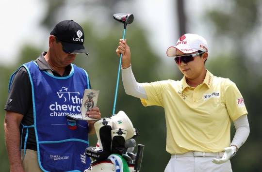 김효주(오른쪽). 사진[AFP=연합뉴스]