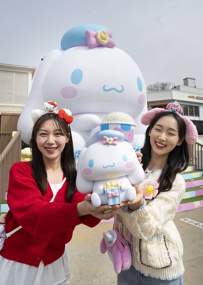 지난 한 달간 1만 개 팔린 시나모롤 팝콘통 / 사진=삼성물산