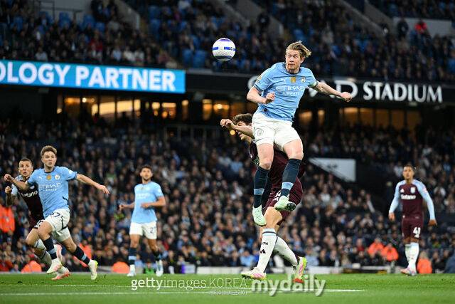 맨시티 주장 케빈 더 브라위너./게티이미지코리아
