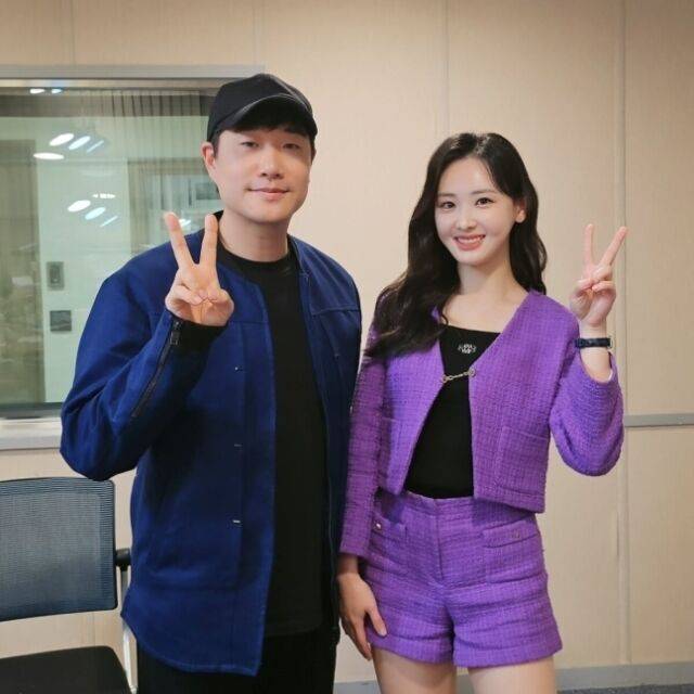 배성재, 김다영 아나운서./ 배텐 SNS
