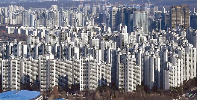 15일 서울 송파구 잠실 일대 모습 임세준 기자