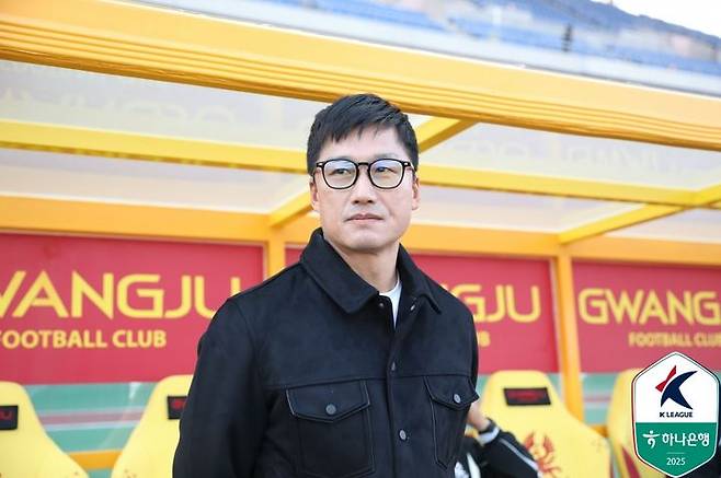 [서울=뉴시스] 프로축구 K리그1 광주FC의 이정효 감독. (사진=한국프로축구연맹 제공) *재판매 및 DB 금지