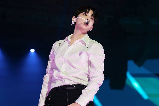 [서울=뉴시스] 그룹 '엑소(EXO)' 멤버 백현. (사진=INB100 제공) 2024.11.01 photo@newsis.com *재판매 및 DB 금지