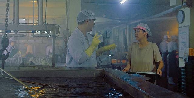 영화 속 두부 공장 내부 모습. 영화 ‘장손’ 스틸컷 캡처