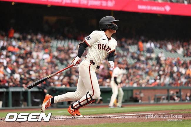 [사진] 샌프란시스코 자이언츠 이정후. ⓒGettyimages(무단전재 및 재배포 금지)