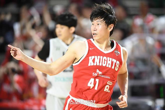 서울 SK 오세근. KBL 제공