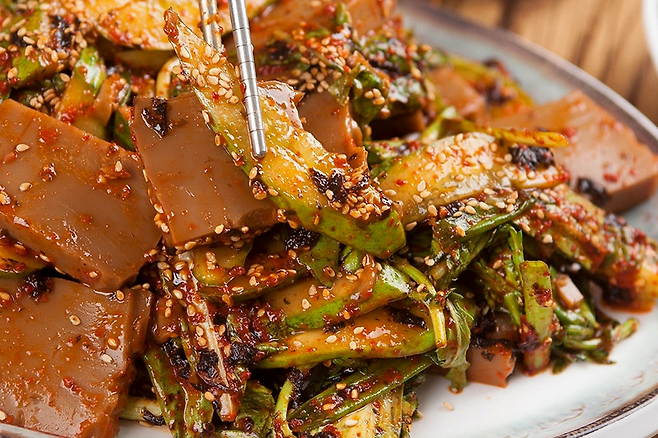 도토리묵 무침