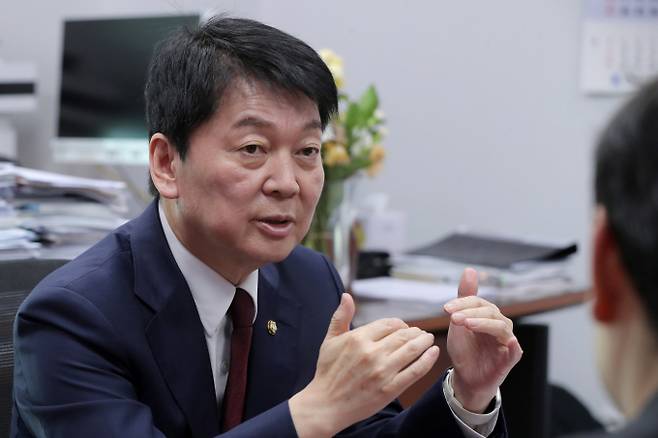 안철수 국민의힘 대선 경선 예비후보. / 사진=머니투데이 김창현 기자